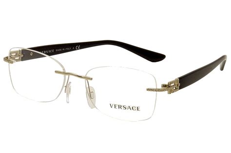 versace frames cheap|versace rimless eyeglasses.